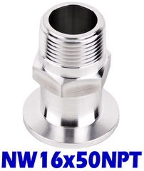 NW16 to 1/2" Male NPT (NW16x50NPT) - Chemtech Scientific Incorporated