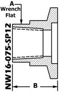 NW16 To 1/8" NPT (Female) NW16 - 075 - SP12 - Chemtech Scientific Incorporated
