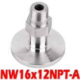 NW16 to 1/8" Male NPT (NW16x12NPT - A) - Chemtech Scientific Incorporated