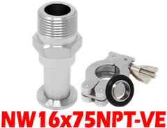 NW16 to 3/4" Male NPT (NW16x75NPT-VE)