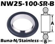 NW25 Centering Ring (NW25-100-SR-B)