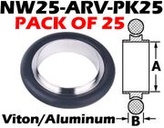 NW25 Centering Rings (NW25 - ARV - PK25) - Chemtech Scientific Incorporated