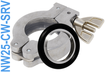 NW25 Clamp & Ring Assembly (NW25 - CW - SRV) - Chemtech Scientific Incorporated