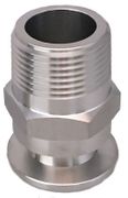 NW25 to 1" Male NPT 2.12" OAL (NW25x100NPT - S) - Chemtech Scientific Incorporated