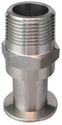 NW25 to 1" Male NPT 3.01" OAL (NW25x100NPT) - Chemtech Scientific Incorporated