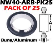 NW40 Centering Ring (NW40 - ARB - PK25) - Chemtech Scientific Incorporated