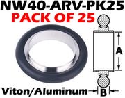 NW40 Centering Ring (NW40 - ARV - PK25) - Chemtech Scientific Incorporated