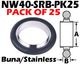 NW40 Centering Ring (NW40 - SRB - PK25) - Chemtech Scientific Incorporated