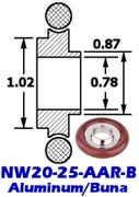 NW40 Centering Ring Without O - Ring (NW40 - 150 - SR) - Chemtech Scientific Incorporated