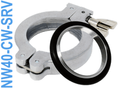 NW40 Clamp & Ring Assembly (NW40 - CW - SRV) - Chemtech Scientific Incorporated