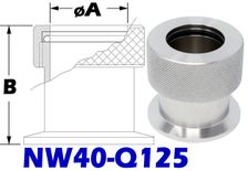 NW40 Quick Coupling To 1 - 1/4" Tube Size (NW40 - Q125) - Chemtech Scientific Incorporated