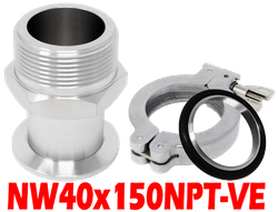 NW40 to 1.50 NPT Male (NW40x150NPT-VE)