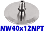 NW40 to 1/8" NPT, Male (NW40x12NPT)