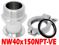 NW40 to 1.50 NPT Male (NW40x150NPT-VE)
