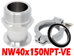 NW40 to 1.50 NPT Male (NW40x150NPT-VE)