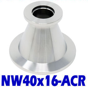 NW40 To NW16 Aluminum Reducer (NW40x16-ACR)