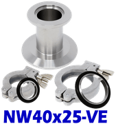 NW40 To NW25 Reducer (NW40x25 - VE) - Chemtech Scientific Incorporated