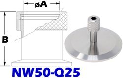 NW50 Quick Coupling To 1/4" Tube Size (NW50-Q25-OS)