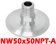 NW50 to 1/2" Male NPT (NW50x50NPT - A) - Chemtech Scientific Incorporated