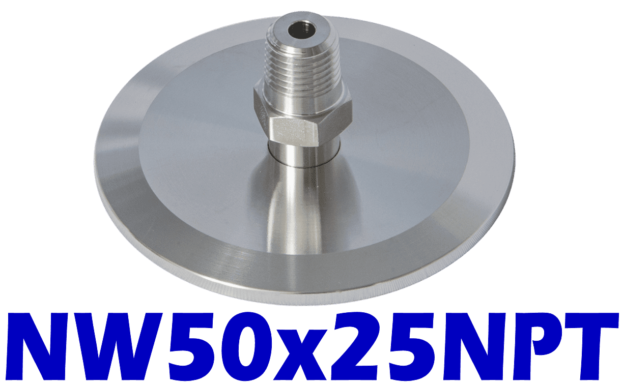 NW50 to 1/4" Male NPT (NW50x25NPT) - Chemtech Scientific Incorporated