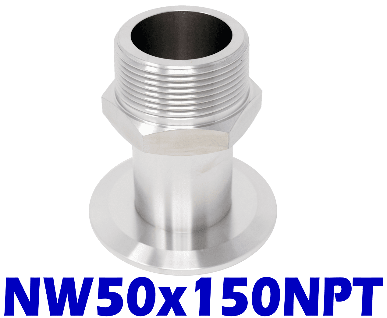 NW50 to 1.50" Male NPT (NW50x150NPT) - Chemtech Scientific Incorporated