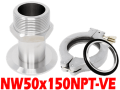 NW50 to 1.50 Male NPT (NW50x150NPT - VE) - Chemtech Scientific Incorporated