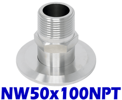 NW50 to 1" Male NPT (NW50x100NPT) - Chemtech Scientific Incorporated
