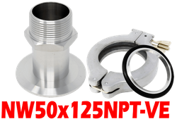 NW50 to 1.25 Male NPT (NW50x125NPT-VE)
