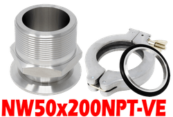 NW50 To 2 Male NPT (NW50x200NPT - VE) - Chemtech Scientific Incorporated