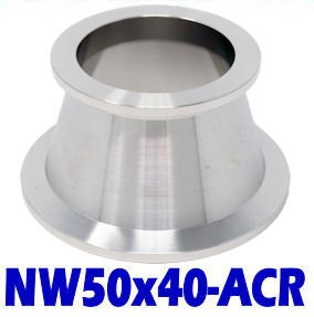 NW50 To NW40 Aluminum Reducer (NW50x40 - ACR) - Chemtech Scientific Incorporated