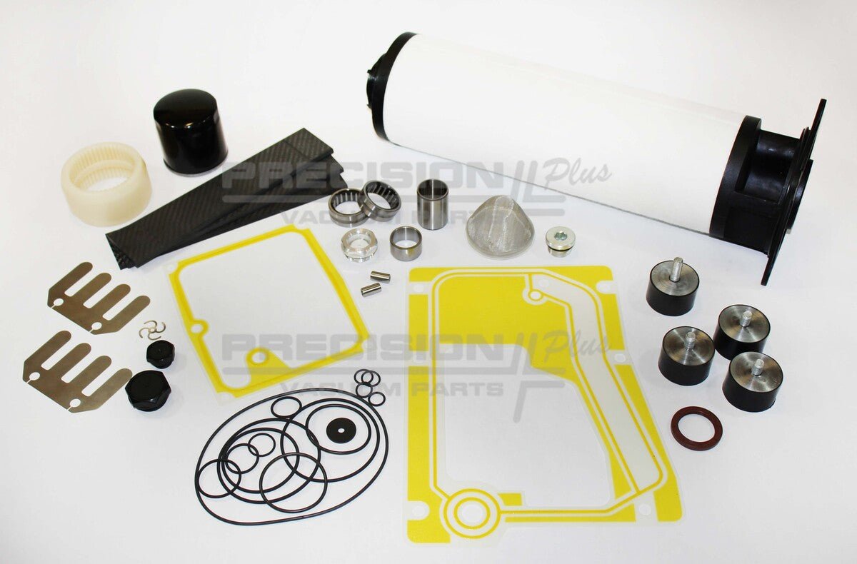 Overhaul Kit with Carbon Fibre Vanes, Busch R5 RD 0300A, 0360A, 993200578CF - Chemtech Scientific Incorporated