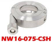 Stainless Hex Nut CNC Clamp Fits NW16 & NW10 NW16 - 075 - CSH - Chemtech Scientific Incorporated