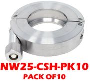 Stainless Hex Nut CNC Clamps Fits NW25 NW25 - CSH - PK10 - Chemtech Scientific Incorporated