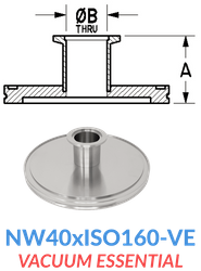 Straight Reducer (NW40xISO160-VE)
