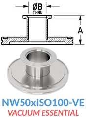 Straight Reducer (NW50xISO100-VE)