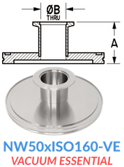 Straight Reducer (NW50xISO160 - VE) - Chemtech Scientific Incorporated