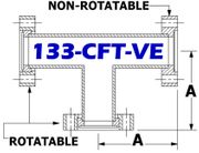 Tee, 1.33" OD Conflat 133 - CFT - VE - Chemtech Scientific Incorporated