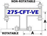 Tee, 2.75" OD Conflat 275 - CFT - VE - Chemtech Scientific Incorporated