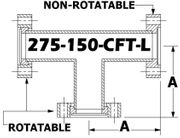 Tee, 2.75" OD Conflat (Long) 275 - 150 - CFT - L - Chemtech Scientific Incorporated