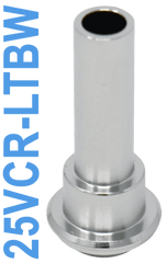 VCR Style Weld Gland - 1/4" Tube Size 25VCR - LTBW - Chemtech Scientific Incorporated