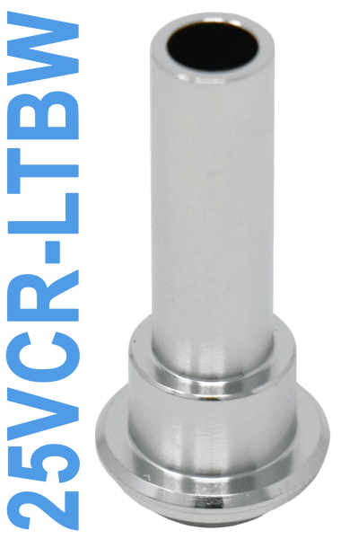 VCR Style Weld Gland - 1/4" Tube Size 25VCR-LTBW