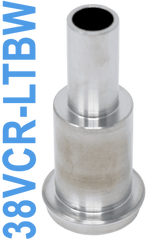 VCR Style Weld Gland - 3/8" Tube Size 38VCR - LTBW - Chemtech Scientific Incorporated