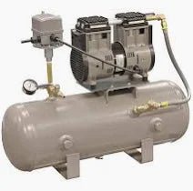 Welch 8150B - 30, 10 Gal Tank mounted WOB - L, 115V, 7.1 CFM, 60 Torr, 27.6" Hg - Chemtech Scientific Incorporated