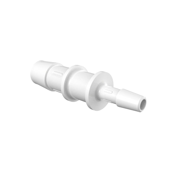 1/2" X 1/4" Tube ID Natural Kynar® Reduction Coupler CS64514