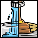 1- 5,000 centipoises Fluid viscosity of water to maple syrup