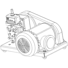 Welch 1400W-01 Vacuum Pump with Explosion Proof Motor