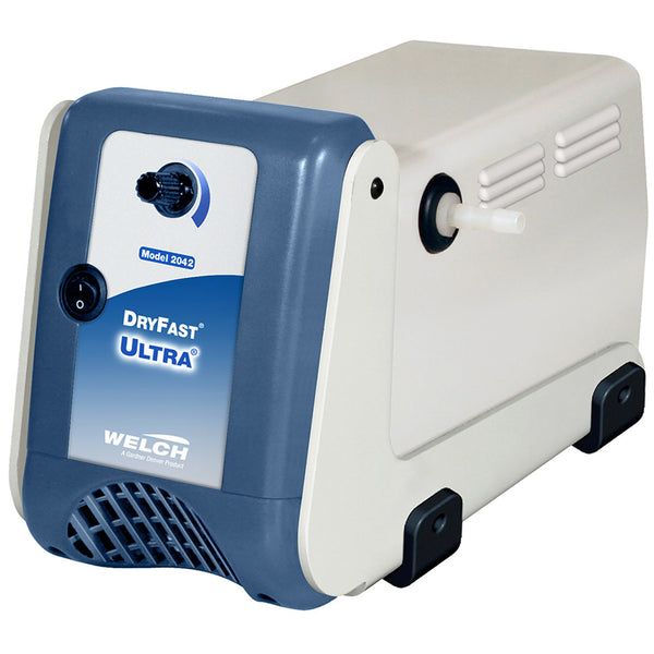Welch 2042 Dryfast Ultra Diaphragm Vacuum Pump, 115V 60Hz 1 PH, Model 2042B-01