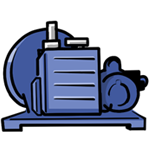 Belt Driven Vacuum Pump