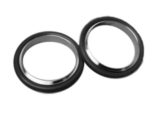 NW40 Centering Ring 304 Stainless Steel With Buna-N Oring - Chemtech Scientific