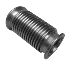 NW40 X 04" Bellows Hose Fitting .009 Wall Thickness 304 Stainless Steel - Chemtech Scientific